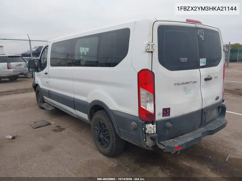 2017 FORD TRANSIT VIN 1FBZX2YM3HKA21144 — фото 3