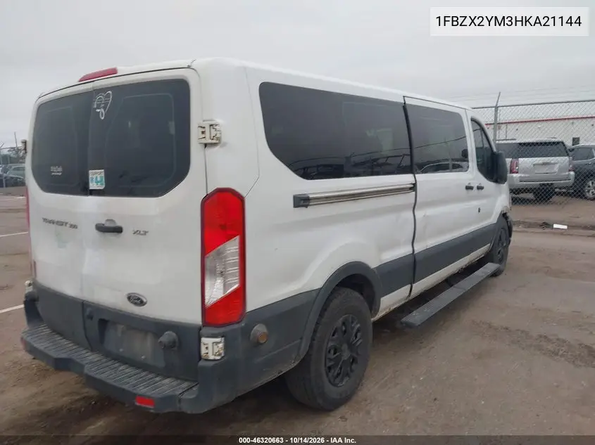 2017 FORD TRANSIT VIN 1FBZX2YM3HKA21144 — фото 4