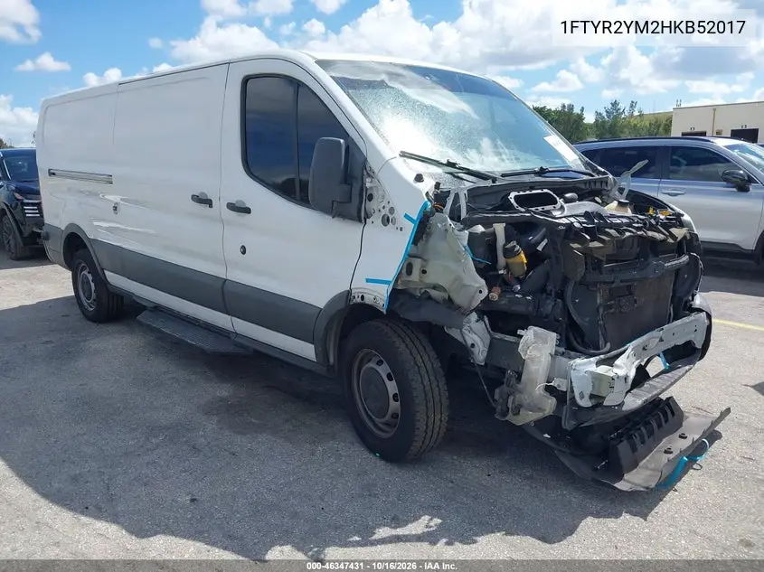 FORD TRANSIT 2017, VIN 1FTYR2YM2HKB52017