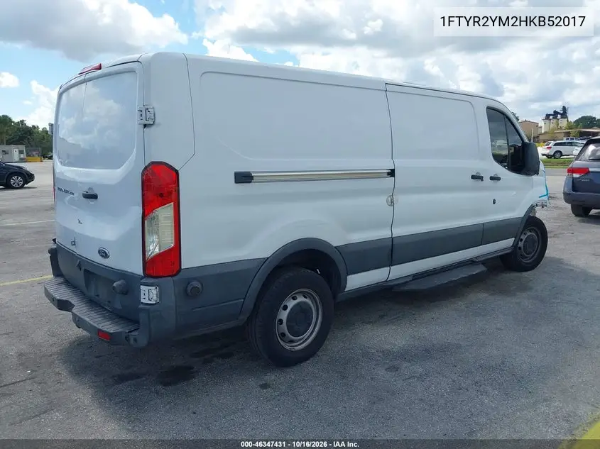 2017 FORD TRANSIT VIN 1FTYR2YM2HKB52017 — фото 4