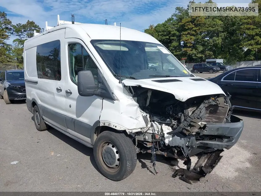 FORD TRANSIT 2017, VIN 1FTYE1CM5HKA73695