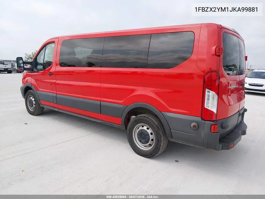 2018 FORD TRANSIT VIN 1FBZX2YM1JKA99881 — фото 3