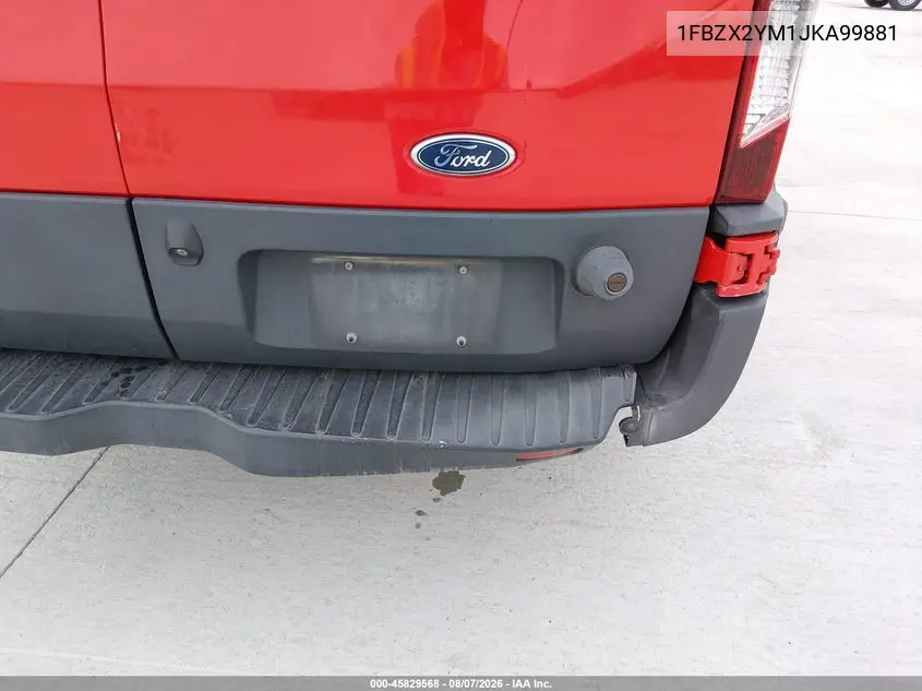 2018 FORD TRANSIT VIN 1FBZX2YM1JKA99881 — фото 6