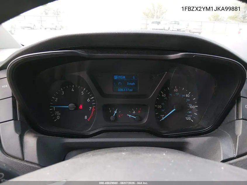 2018 FORD TRANSIT VIN 1FBZX2YM1JKA99881 — фото 7