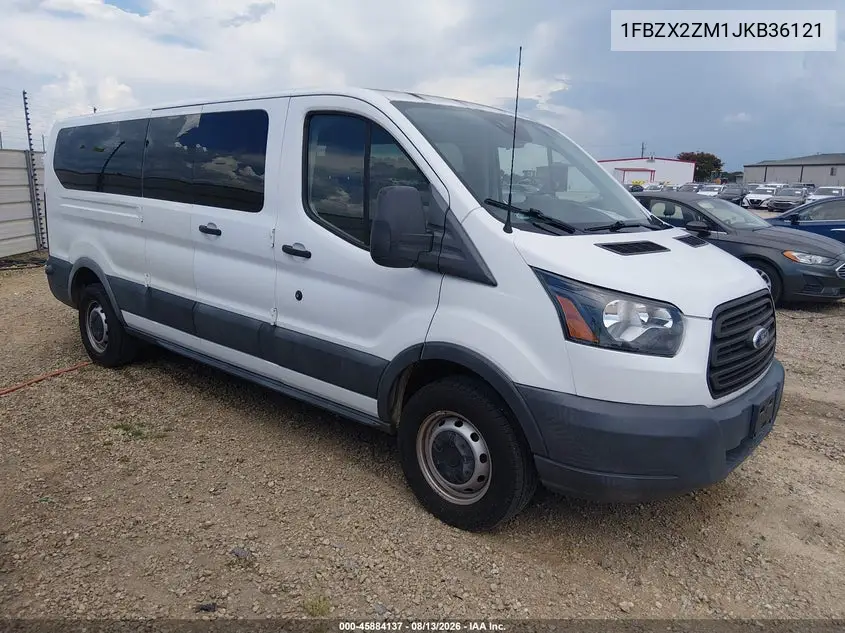 FORD TRANSIT 2018, VIN 1FBZX2ZM1JKB36121