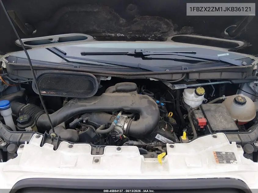 2018 FORD TRANSIT VIN 1FBZX2ZM1JKB36121 — фото 10