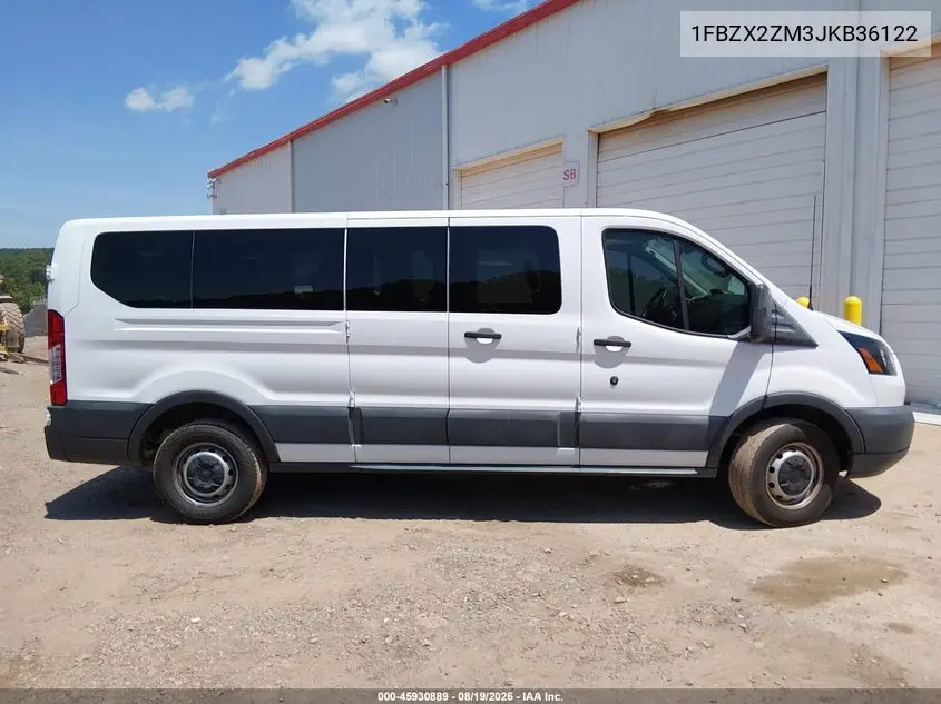 2018 FORD TRANSIT VIN 1FBZX2ZM3JKB36122 — фото 13