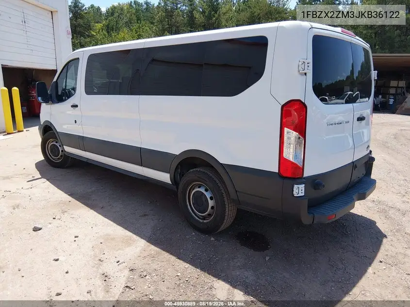 2018 FORD TRANSIT VIN 1FBZX2ZM3JKB36122 — фото 3