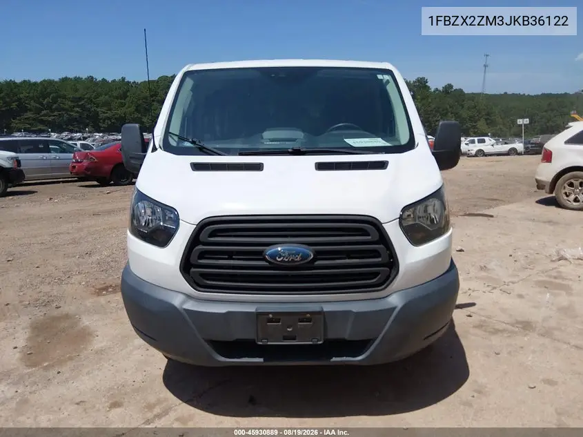 2018 FORD TRANSIT VIN 1FBZX2ZM3JKB36122 — фото 6