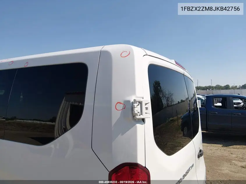 2018 FORD TRANSIT VIN 1FBZX2ZM8JKB42756 — фото 12