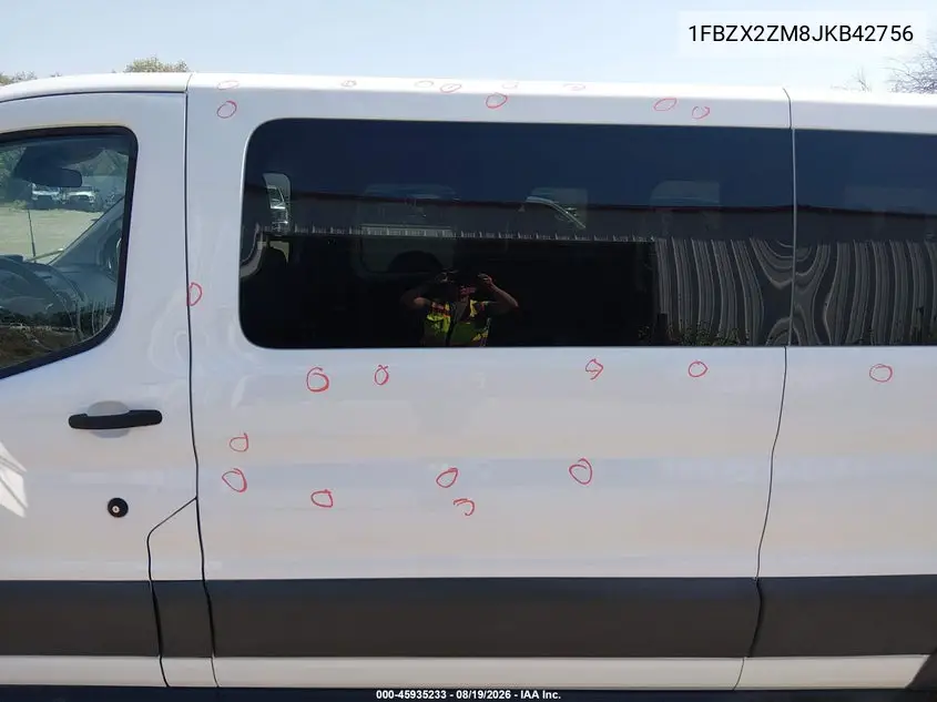 2018 FORD TRANSIT VIN 1FBZX2ZM8JKB42756 — фото 14