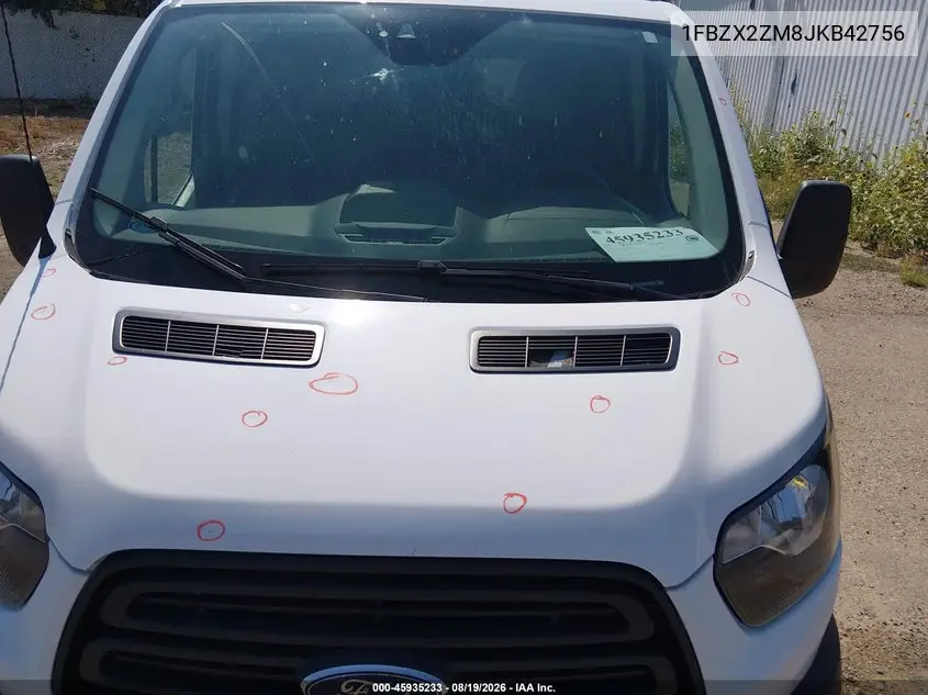 2018 FORD TRANSIT VIN 1FBZX2ZM8JKB42756 — фото 16
