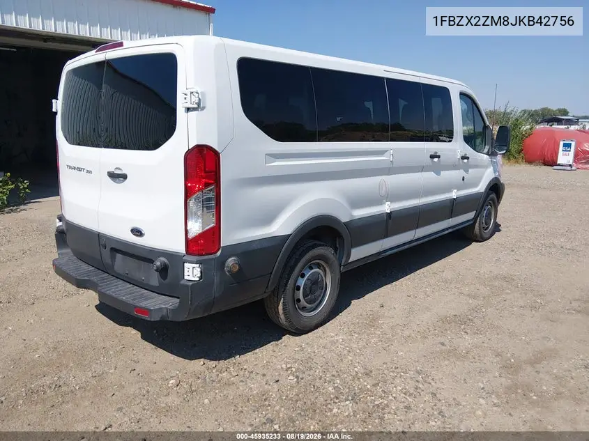 2018 FORD TRANSIT VIN 1FBZX2ZM8JKB42756 — фото 4