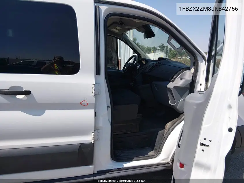 2018 FORD TRANSIT VIN 1FBZX2ZM8JKB42756 — фото 5
