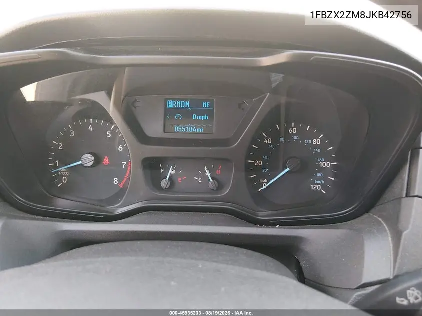 2018 FORD TRANSIT VIN 1FBZX2ZM8JKB42756 — фото 7