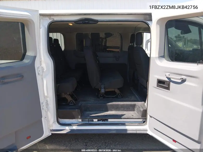 2018 FORD TRANSIT VIN 1FBZX2ZM8JKB42756 — фото 8