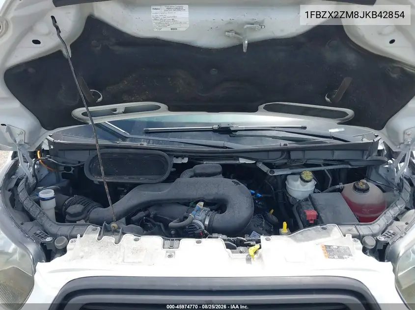 2018 FORD TRANSIT VIN 1FBZX2ZM8JKB42854 — фото 10