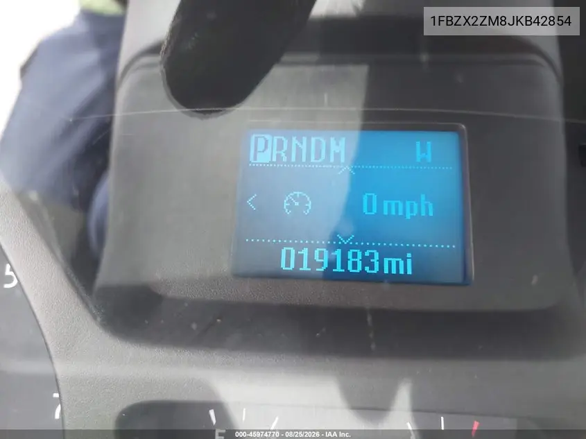 2018 FORD TRANSIT VIN 1FBZX2ZM8JKB42854 — фото 19