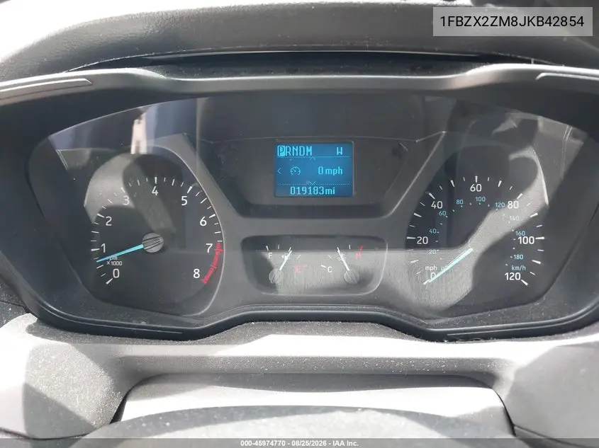 2018 FORD TRANSIT VIN 1FBZX2ZM8JKB42854 — фото 7