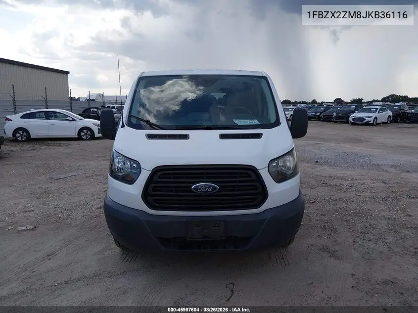 2018 FORD TRANSIT VIN 1FBZX2ZM8JKB36116 — фото 14