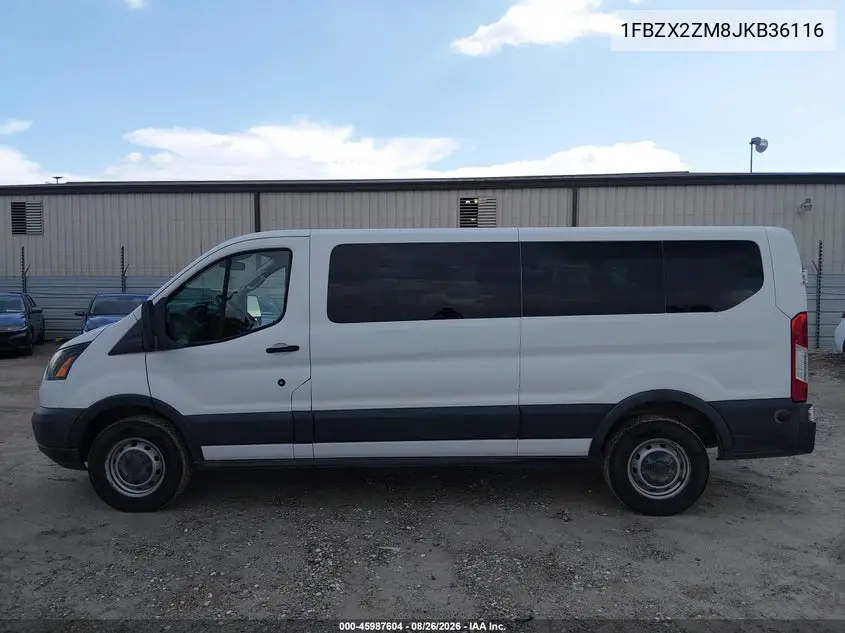 2018 FORD TRANSIT VIN 1FBZX2ZM8JKB36116 — фото 16