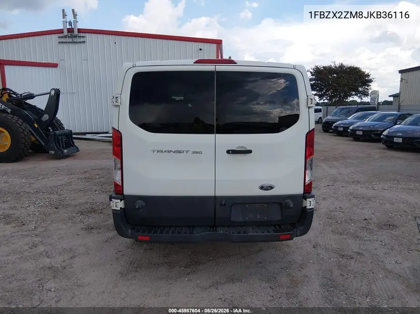 2018 FORD TRANSIT VIN 1FBZX2ZM8JKB36116 — фото 18
