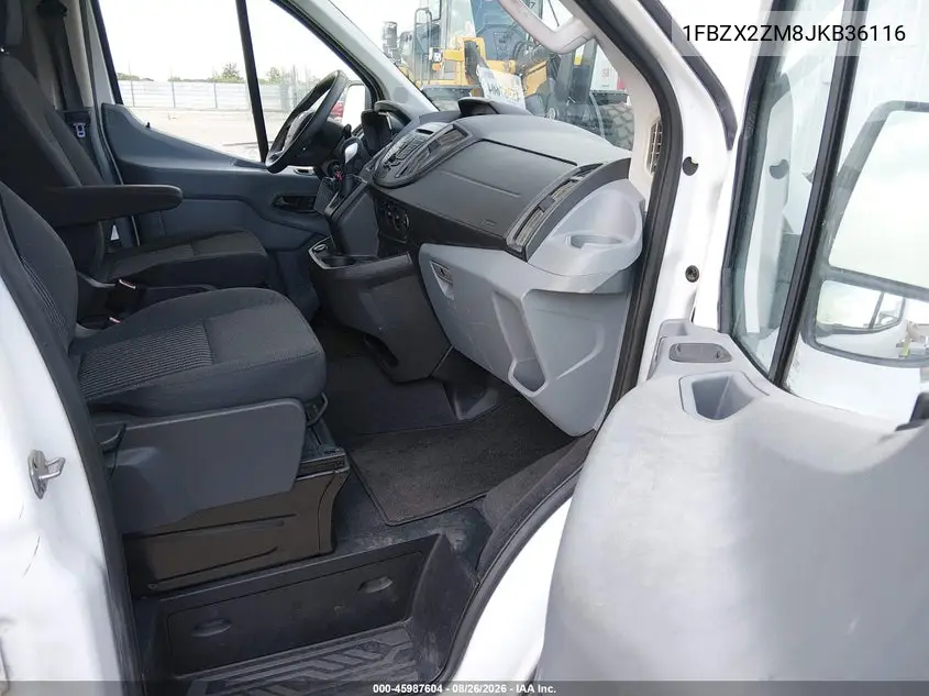 2018 FORD TRANSIT VIN 1FBZX2ZM8JKB36116 — фото 5