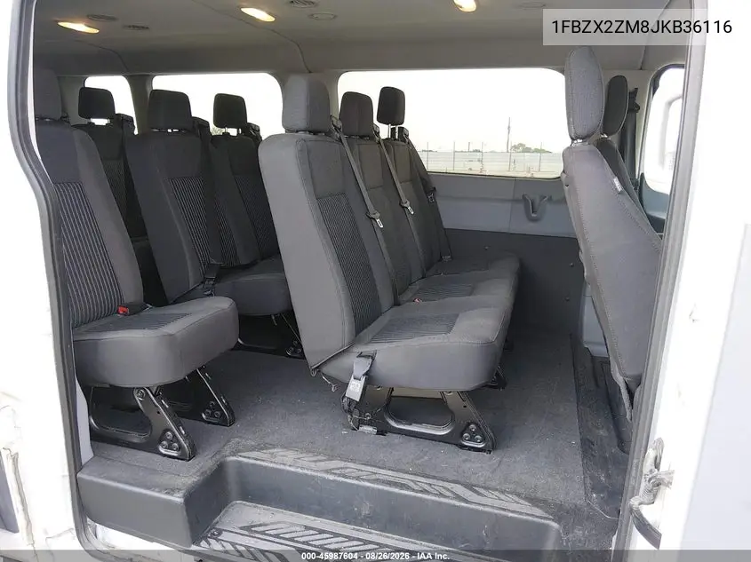 2018 FORD TRANSIT VIN 1FBZX2ZM8JKB36116 — фото 8