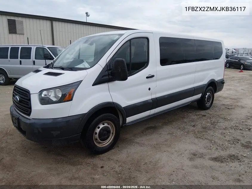 2018 FORD TRANSIT VIN 1FBZX2ZMXJKB36117 — фото 2