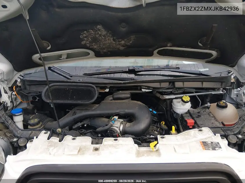 2018 FORD TRANSIT VIN 1FBZX2ZMXJKB42936 — фото 10