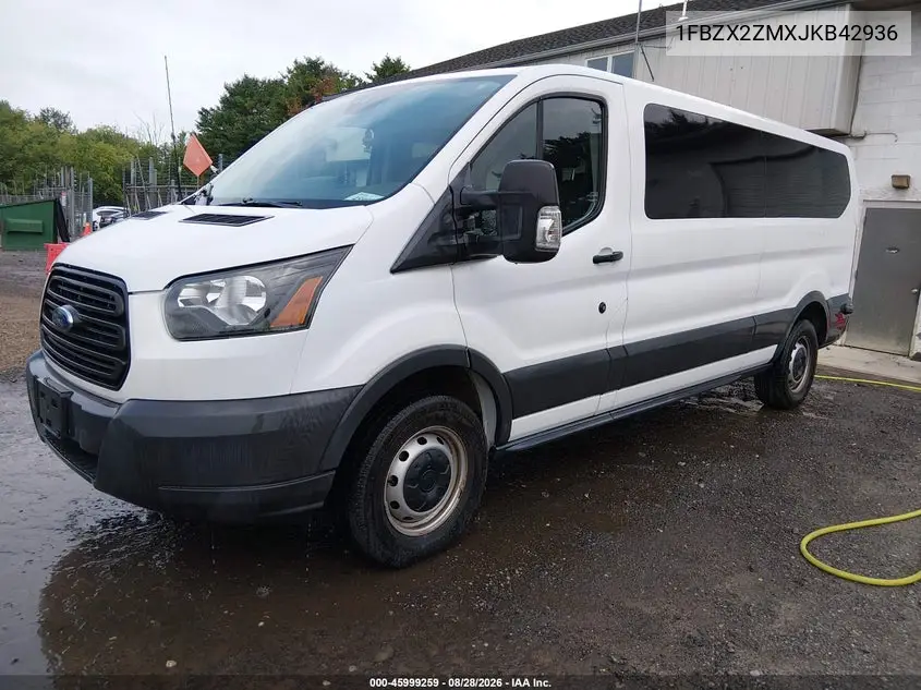 2018 FORD TRANSIT VIN 1FBZX2ZMXJKB42936 — фото 2