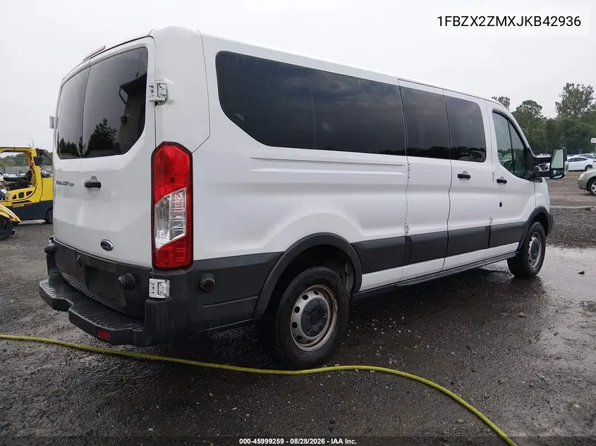 2018 FORD TRANSIT VIN 1FBZX2ZMXJKB42936 — фото 4