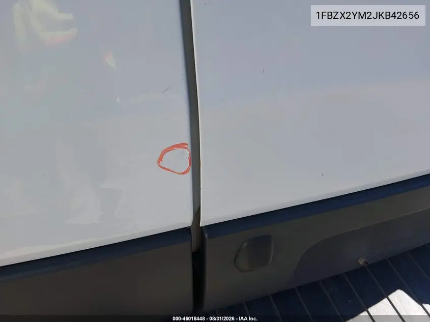 2018 FORD TRANSIT VIN 1FBZX2YM2JKB42656 — фото 13