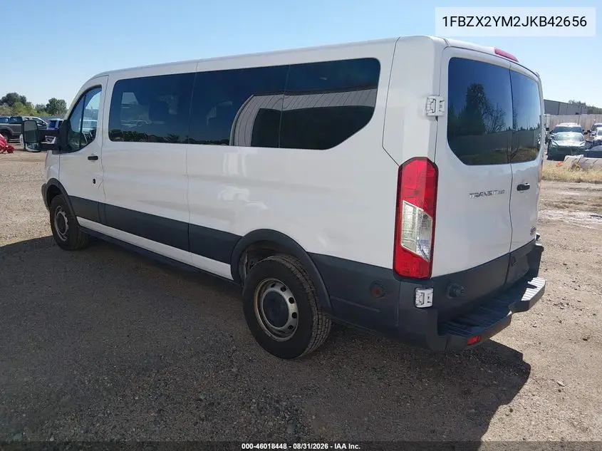 2018 FORD TRANSIT VIN 1FBZX2YM2JKB42656 — фото 3