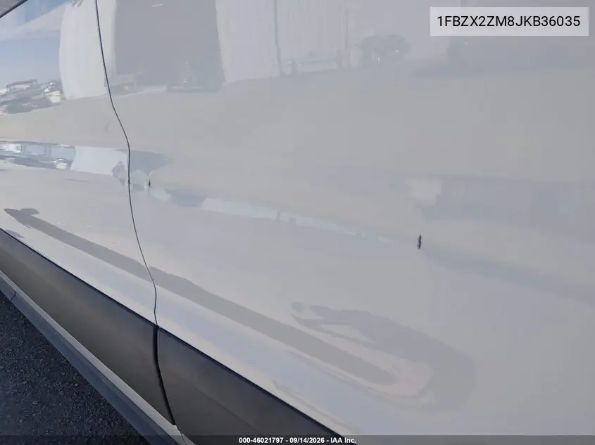 2018 FORD TRANSIT VIN 1FBZX2ZM8JKB36035 — фото 12