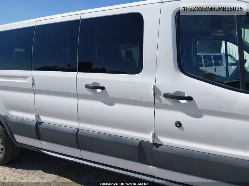 2018 FORD TRANSIT VIN 1FBZX2ZM8JKB36035 — фото 13