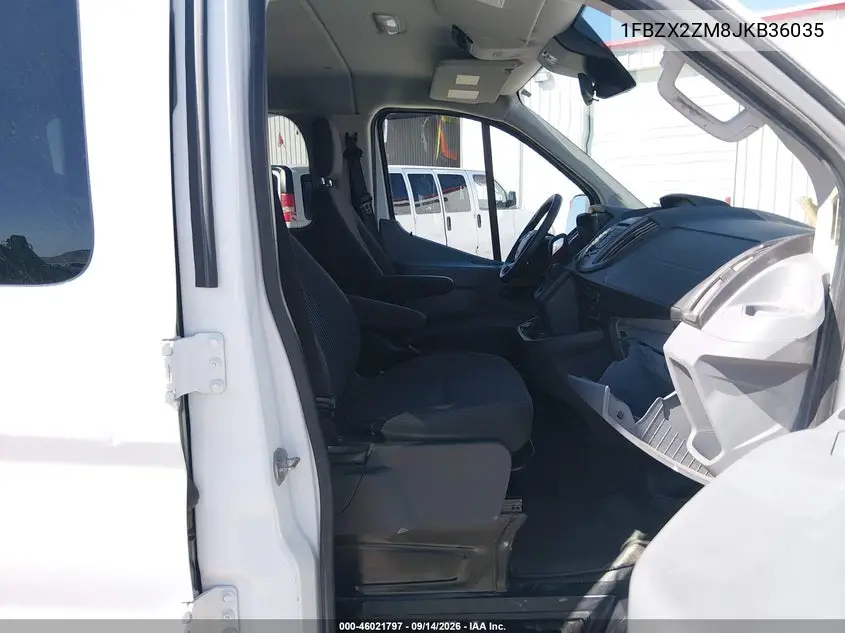 2018 FORD TRANSIT VIN 1FBZX2ZM8JKB36035 — фото 5