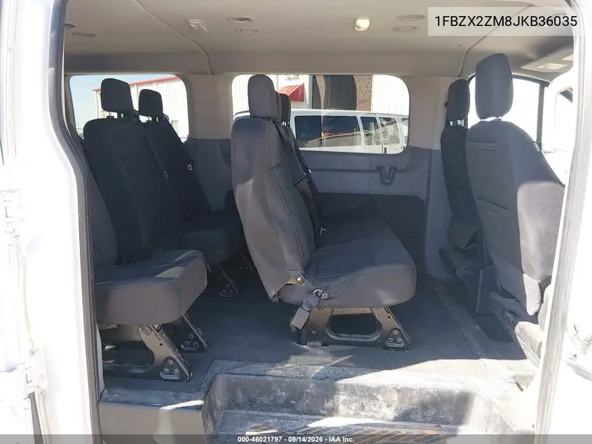 2018 FORD TRANSIT VIN 1FBZX2ZM8JKB36035 — фото 8