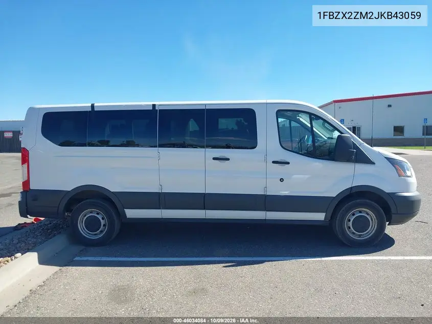 2018 FORD TRANSIT VIN 1FBZX2ZM2JKB43059 — фото 18
