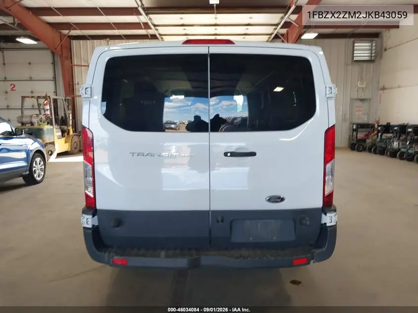 2018 FORD TRANSIT VIN 1FBZX2ZM2JKB43059 — фото 21