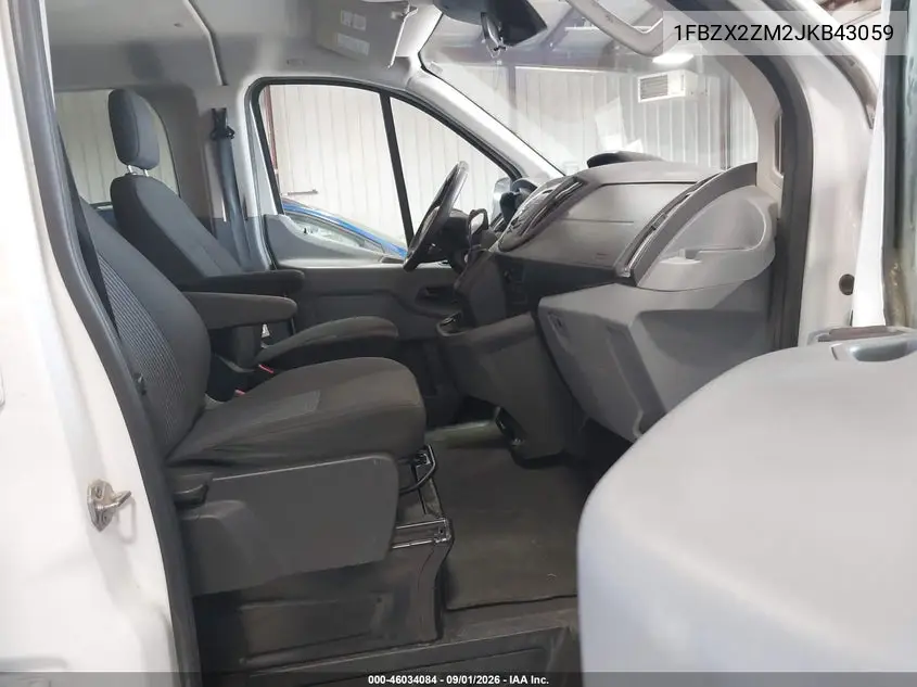 2018 FORD TRANSIT VIN 1FBZX2ZM2JKB43059 — фото 5