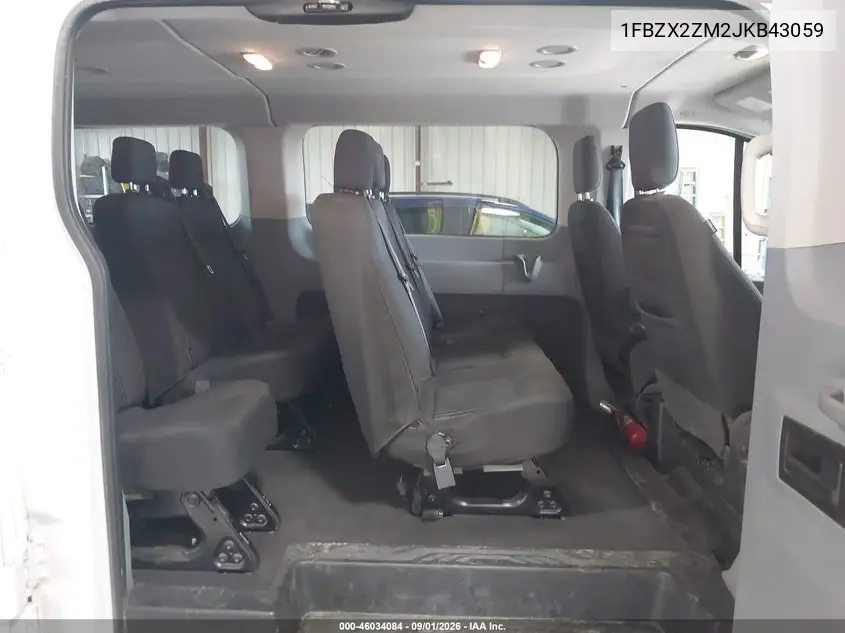 2018 FORD TRANSIT VIN 1FBZX2ZM2JKB43059 — фото 8