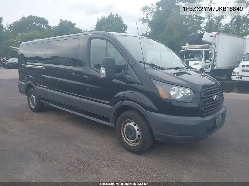 FORD TRANSIT 2018, VIN 1FBZX2YM7JKB18840