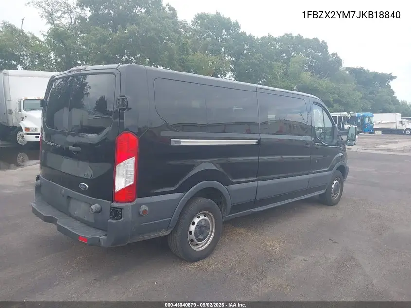 2018 FORD TRANSIT VIN 1FBZX2YM7JKB18840 — фото 4