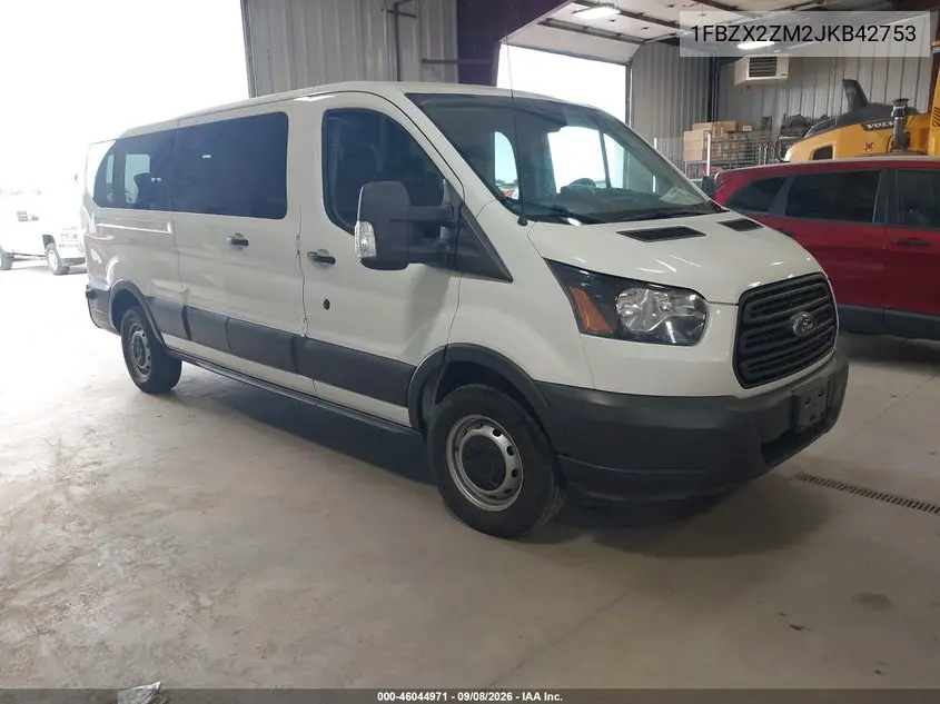 FORD TRANSIT 2018, VIN 1FBZX2ZM2JKB42753