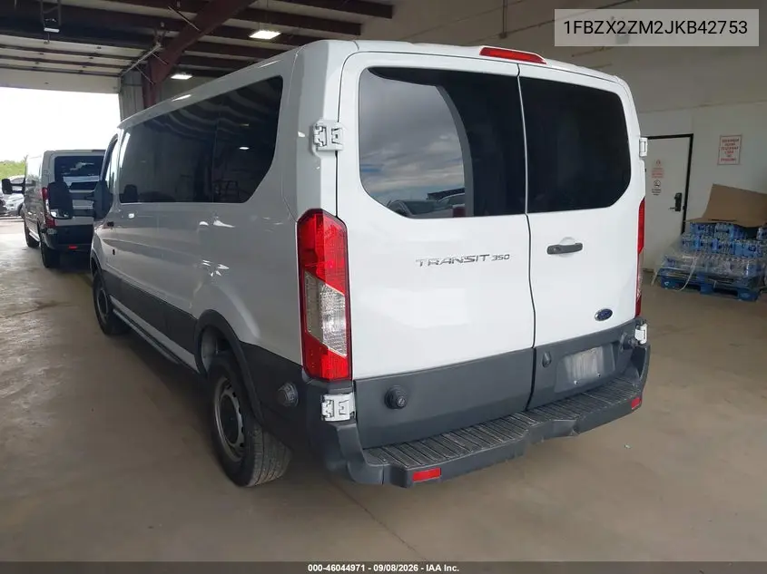 2018 FORD TRANSIT VIN 1FBZX2ZM2JKB42753 — фото 3