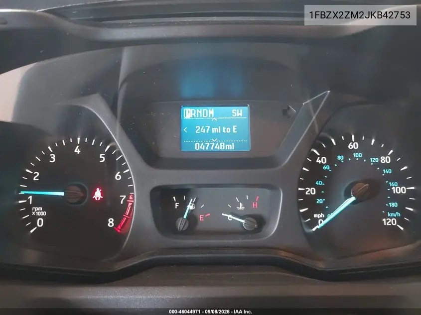 2018 FORD TRANSIT VIN 1FBZX2ZM2JKB42753 — фото 7