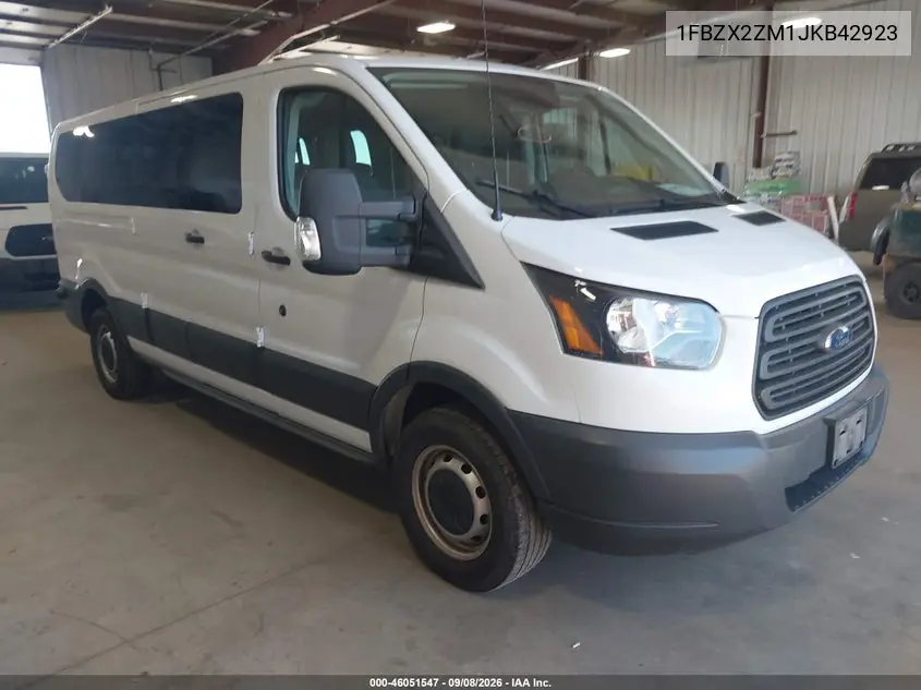 FORD TRANSIT 2018, VIN 1FBZX2ZM1JKB42923
