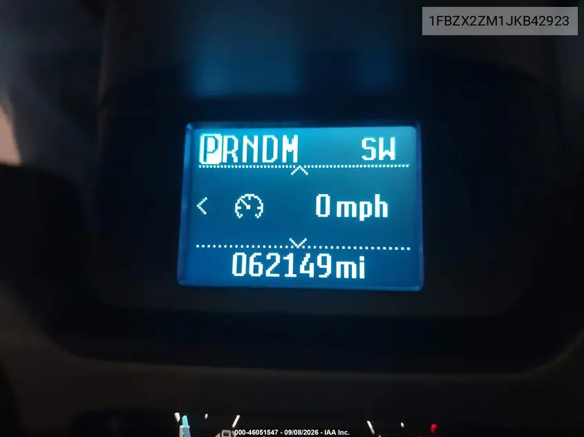 2018 FORD TRANSIT VIN 1FBZX2ZM1JKB42923 — фото 18