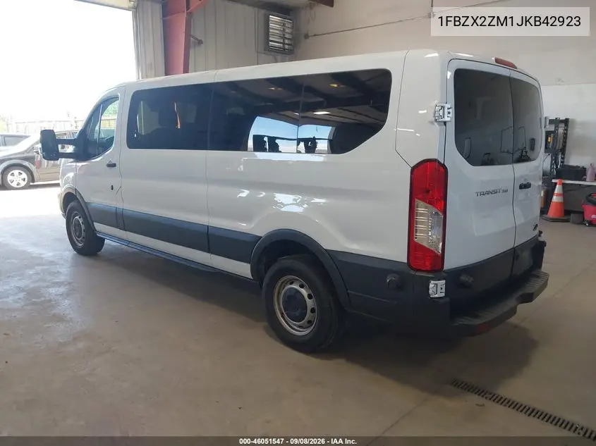 2018 FORD TRANSIT VIN 1FBZX2ZM1JKB42923 — фото 3